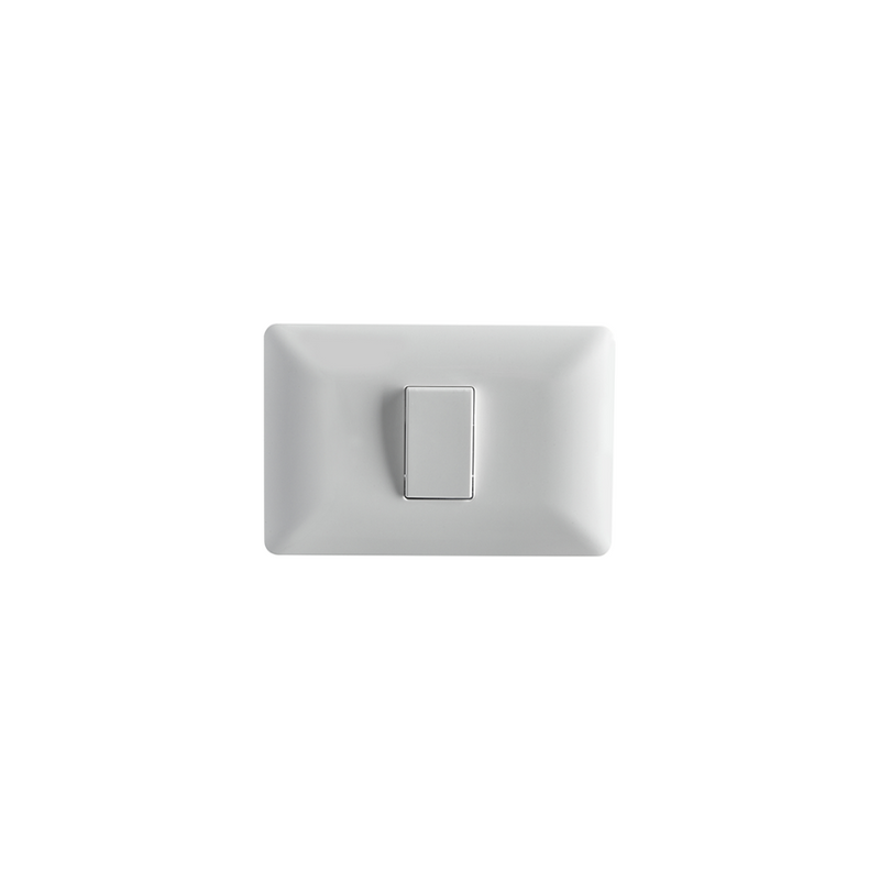 Interruptor Stanford Simple 1 Módulo 220v Certificado Sec Blanco