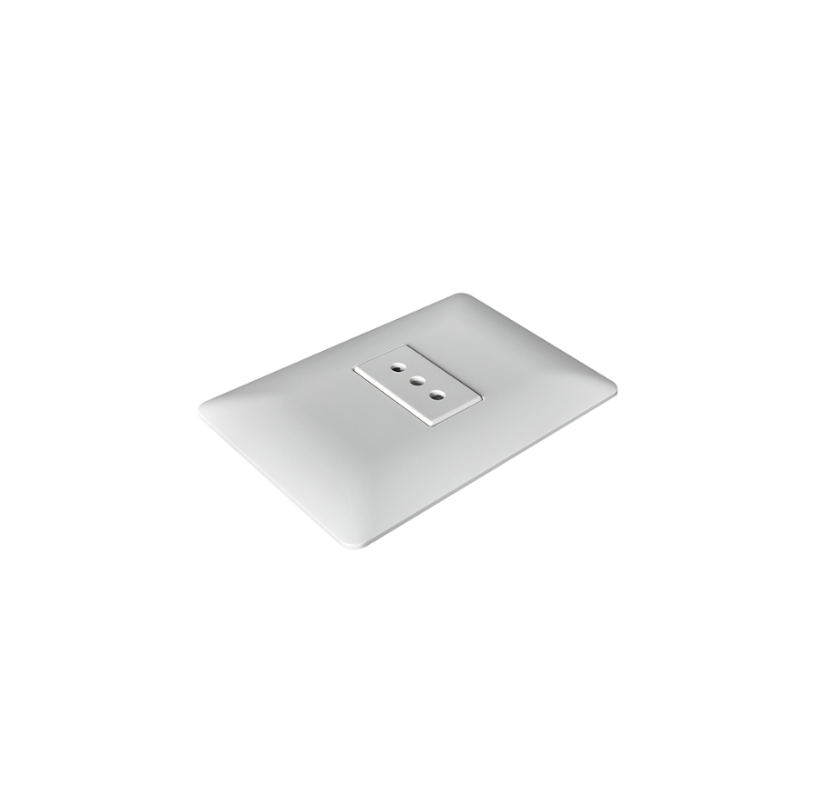 Enchufe Tomacorriente Pared Simple Certificado Sec Stanford Blanco