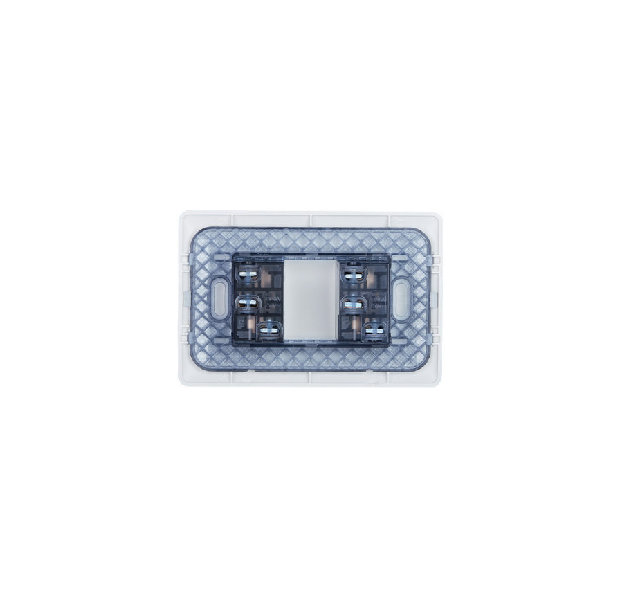 Enchufe Tomacorriente Doble Simple Y Bipaso 10/16 220v Sec Stanford Blanco