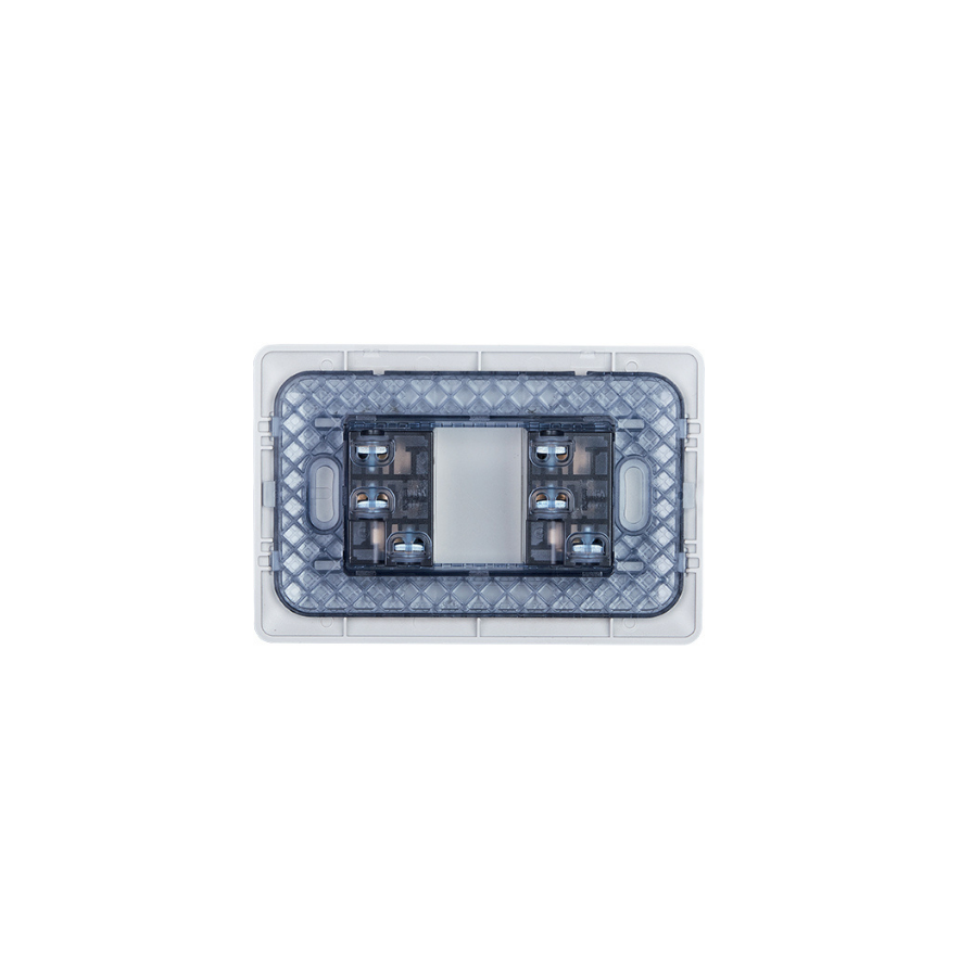 Enchufe Tomacorriente Doble Bipaso 10/16 220v Sec Stanford Champagne