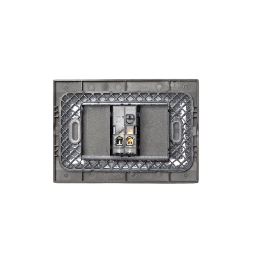 Enchufe Tomacorriente Simple 10a 250v Certificado Sec Stanford Grafito