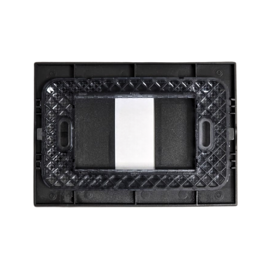 Placa Simple Con Soporte Stanford Grafito