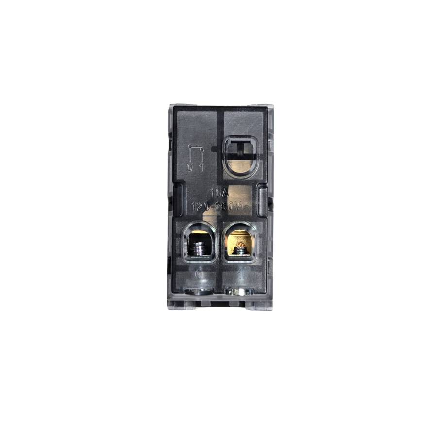 Modulo Tomacorriente Enchufe 10a 250v Stanford Sec Grafito