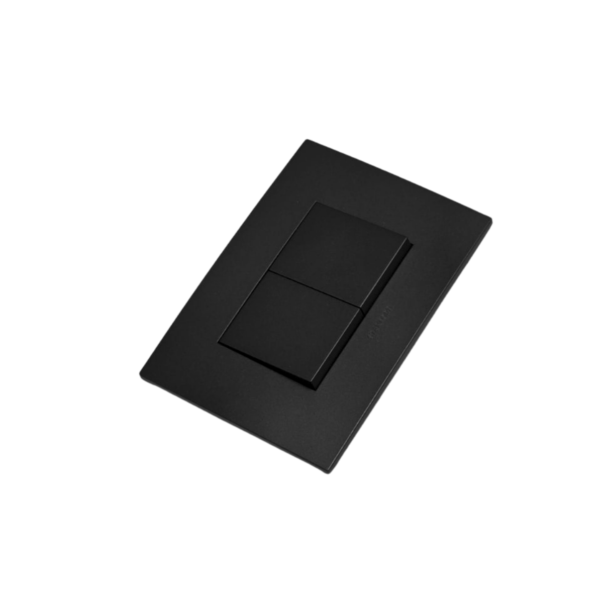 Interruptor Doble Teclon Encendido Apagado Stanford (9/15) 220v Sec Negro