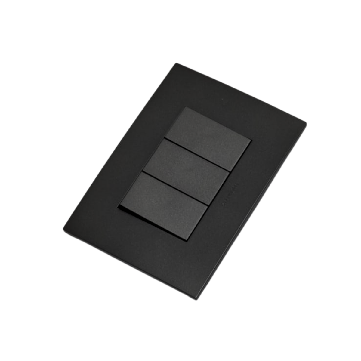 Interruptor Triple Encendido Apagado Stanford (9/32) 220v 10a Sec Negro