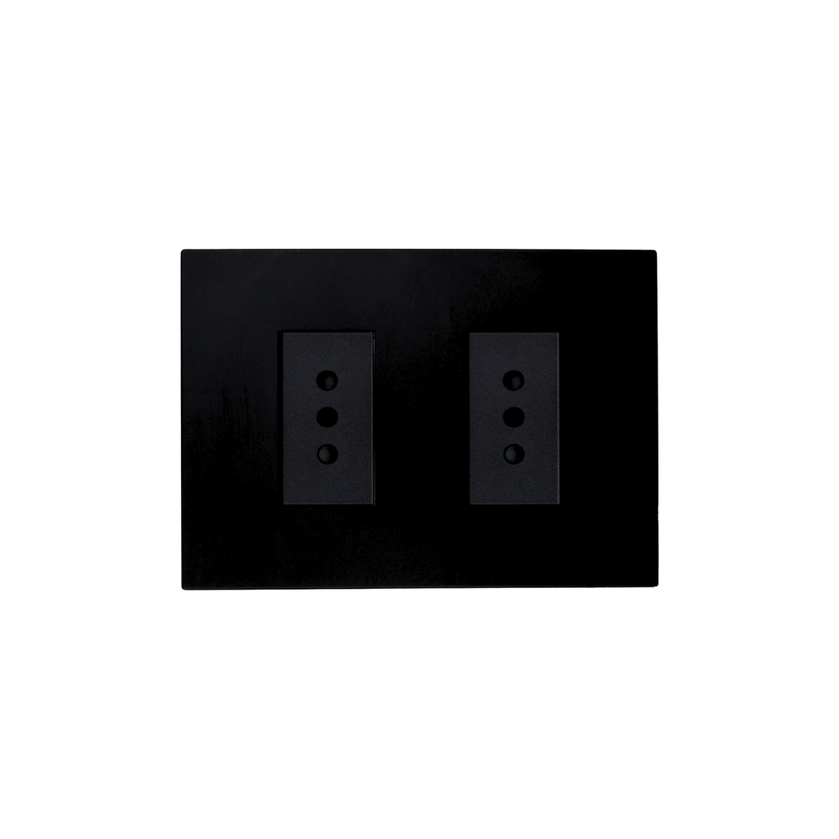 Enchufe Tomacorriente Doble 10a 250v Certificado Sec Stanford Negro