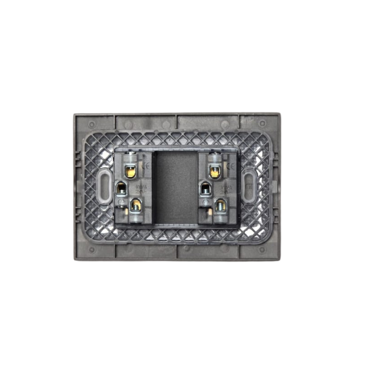 Enchufe Tomacorriente Simple 10a + Bipaso 10/16a 250v Stanford Negro