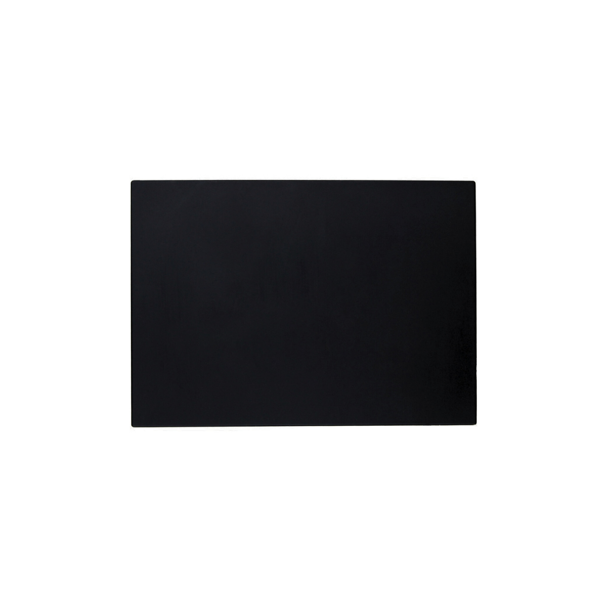 Placa Ciega Con Soporte Stanford Negro