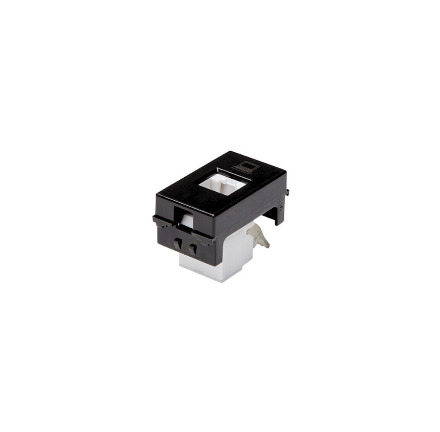 Modulo Toma Red Computación Rj45/6e Stanford Certificado Sec Negro