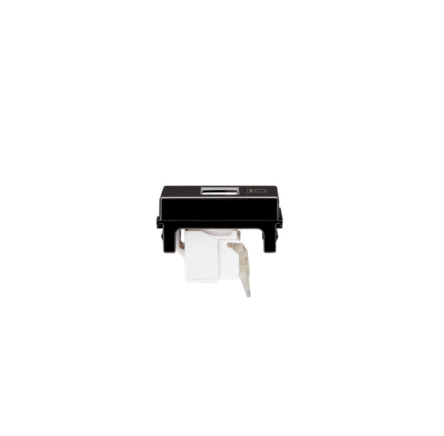 Modulo Toma Red Computación Rj45/6e Stanford Certificado Sec Negro