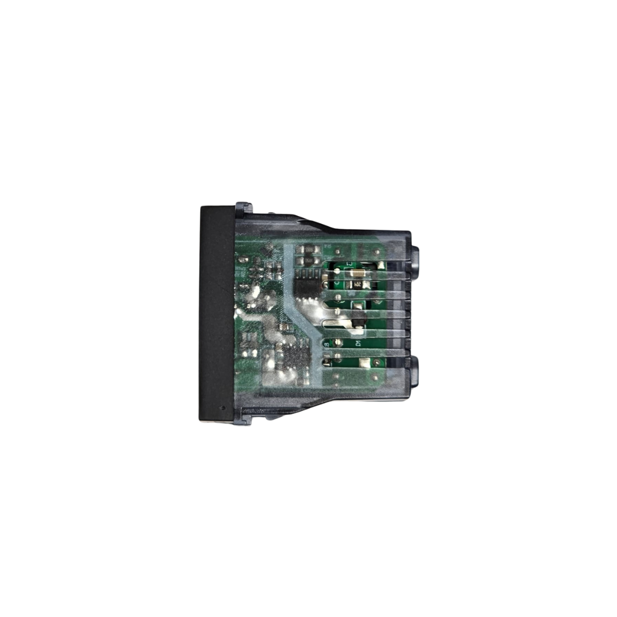 Modulo Toma USB Tipo A + C Stanford Sec Negro