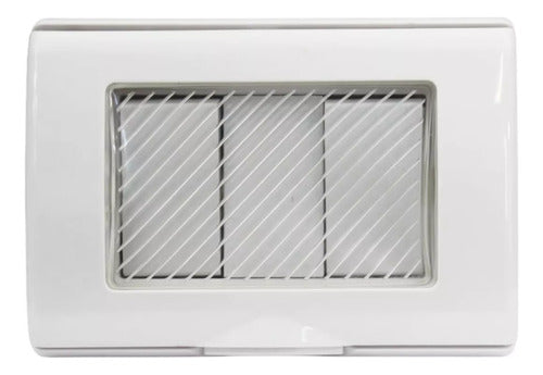 Interruptor Embutido Doble 9/12a S/p Exterior Ip55 250v Sec