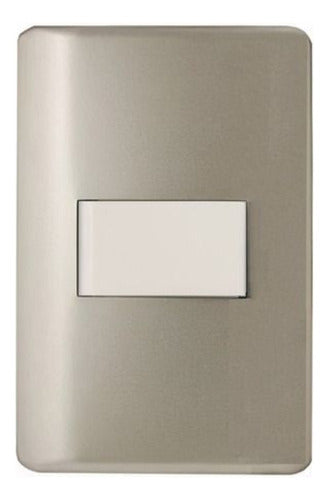 Interruptor Simple Champagne 220v Sec Encendido Apagado Deco - Deus Group