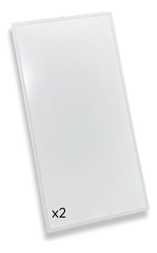 Pack 2 Panel Led 0,9 Embutido Cielo 603×120 Deus Konnergie