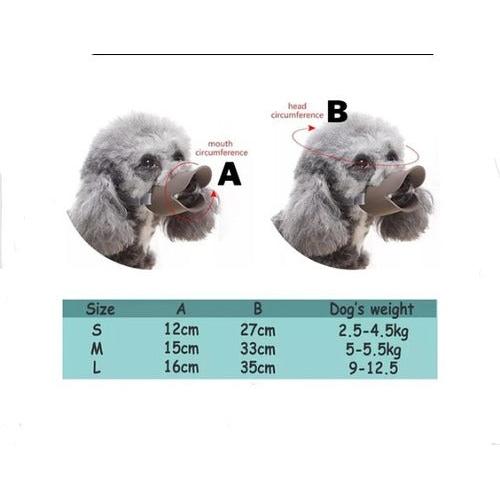 Bozal Protector Seguridad Para Perros Flexible Diseño Pato - Deus Group