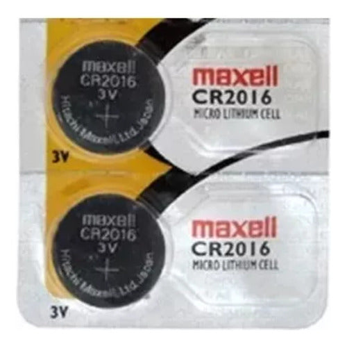 Pila Botón Maxell CR2016 | Multiusos 3V