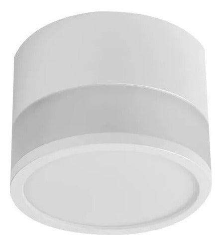 Panel Sobrepuesto Con Vidrio Decorativo Led 7w Luz Fría