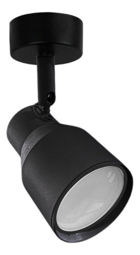 Aplique Foco Porta Ampolleta Dicroica Gu10 Moderno Dirigible - Deus Group