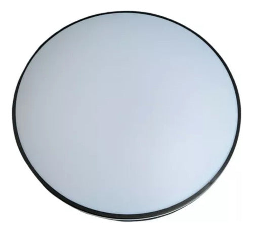 Panel Plafón Led Borde Negro Sobrepuesto Moderno 60cm 36w