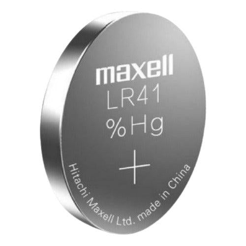 Blíster Pilas Botón Maxell Lr41 10 Unidades 1.5v - Mi tienda