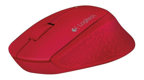 Mouse Inalambrico Logitech M280 Rojo - Deus Group