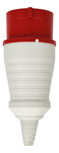 Enchufe Industrial Macho Volante Ip44 16a 380v 3p+n+t
