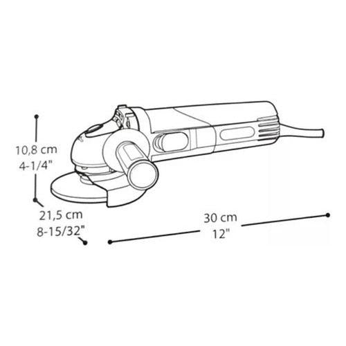 Esmeril Amoladora Angular 600w 115mm Profesional Certificada - Deus Group