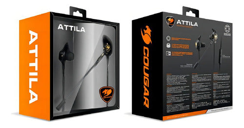 Audifonos Gamer Cougar Attila Microfono Noise Cancellation - Mi tienda