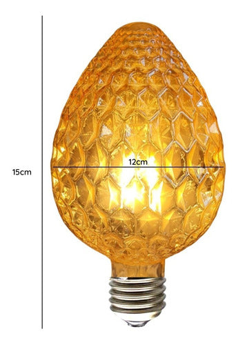Ampolleta LED Vintage Retro 4w Ámbar 2700k