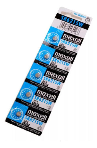 Pila 364 Sr621sw 1.55v Pack 5 Unidades