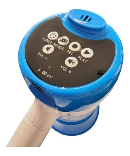 Megáfono Portátil Recargable Alto Parlante Grabadora 10w - Deus Group