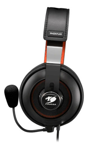 Audífono Gamer Cougar Phontum S Pro Black Jack 3.5mm
