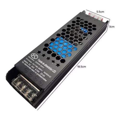 Fuente Poder Profesional Cinta Camara Switch 24v 200w 8.33a - Deus Group