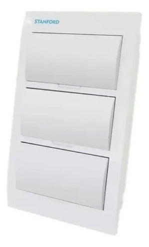 Tablero Embutido 36 Circuitos Certificado Sec Ip40 T8+4 (x3)