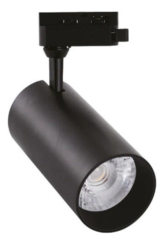 Foco Riel Monofásico 30w Led Luz Neutra 4000k 220v 2700lm