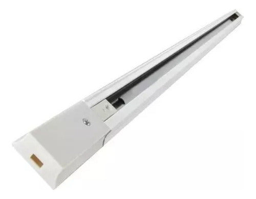 Riel Energizado Monofasico 2 Metros Negro O Blanco