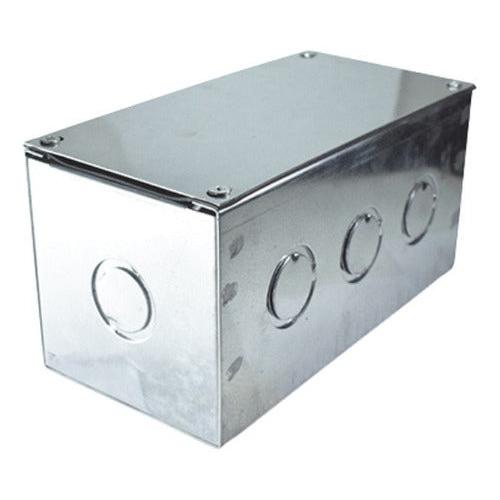 Caja Metalica Pregalvanizada Distribucion Tubos 200x100x100 - Deus Group