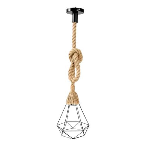 Soquete Lampara Diamante Colgante Vintage E27 + Ampolleta - Deus Group