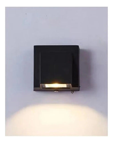 Pack 2 Aplique Led Simple Ip54 3000k Kapelle Konnergie Deus