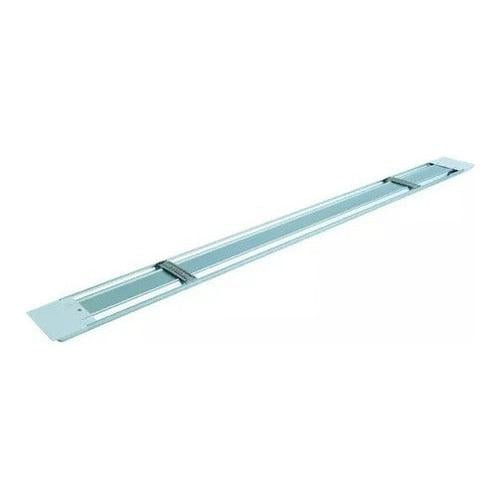 Tubo Led Empavonado Regleta Plana Con Base Eco 36w 120cms - Deus Group