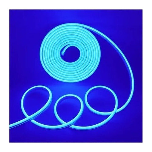 Cinta Led Neon 10 Metros + Conector Al 220v Colores A Elegir