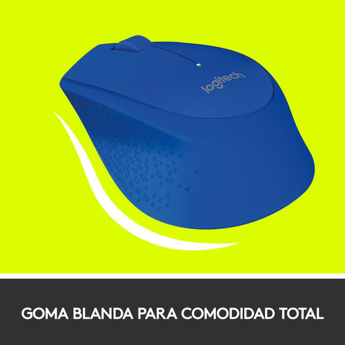 Mouse Inalambrico Logitech M280 Azul - Deus Group