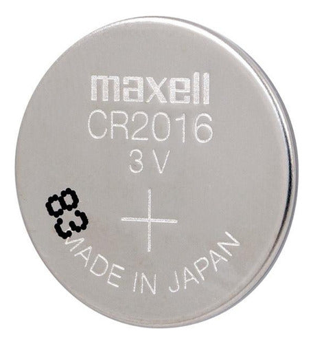 Pila Botón Maxell CR2016 | Multiusos 3V