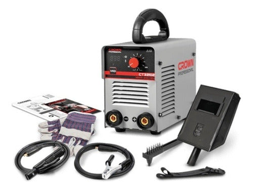 Soldadora Crown Ct33102 Gris/negra 50hzx60hz 220v