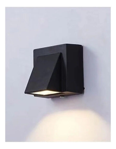 Pack 2 Aplique Led Simple Ip54 3000k Kapelle Konnergie Deus