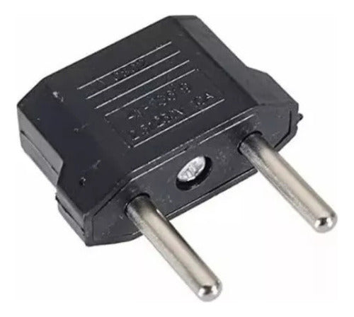 Adaptador 220V/110V Enchufe Universal Europeo a Americano Pack 10