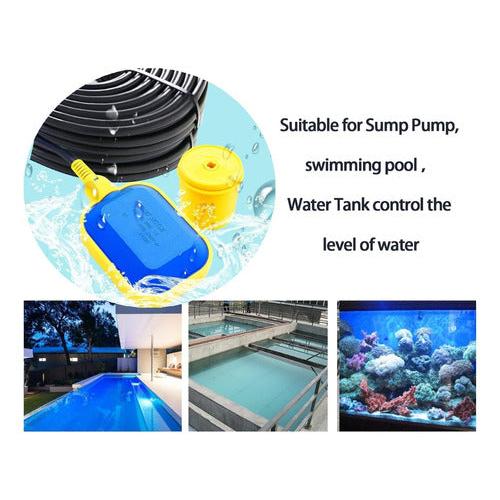 Interruptor De Nivel Flotador 7mts Cable 8a 220v-250v Ip68 - Deus Group