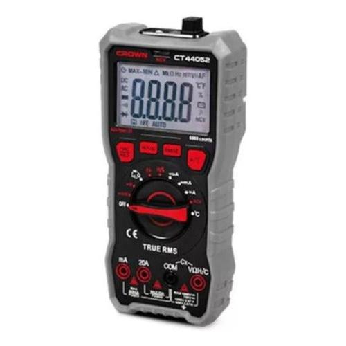 Multimetro Multi Tester Medidor Digital Portatil 750v Crown - Deus Group