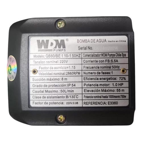 Presurizador Bomba Agua Periférica Centrífuga 1hp 220v - Deus Group