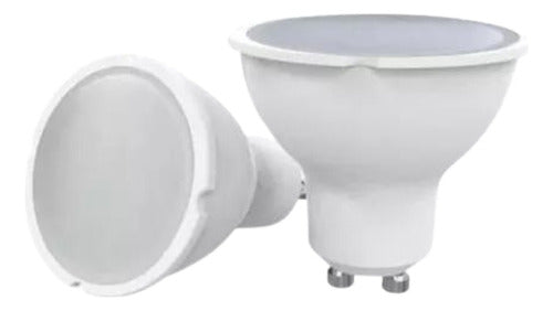 Pack 10 Ampolletas Sec Led Dicroicas Empavonadas Gu10 5w